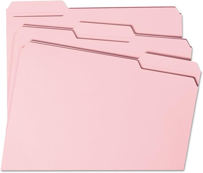 Smead File Folder, Reinforced 1/3-Cut Tab, Letter Size, 100 per Box - Image 4