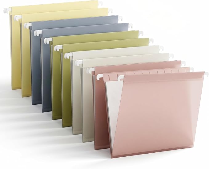 10 Pack Hanging File Folders, Letter Size | with1/5-Cut Tabs. Includes 10 - Image 8