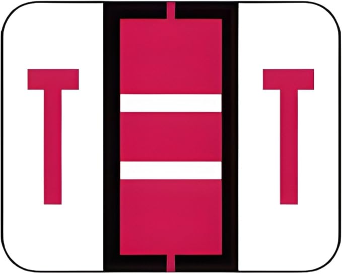 Doctor Stuff - File Folder Labels, Alphabet Letter T Stickers, Compatible - by DoctorStuff