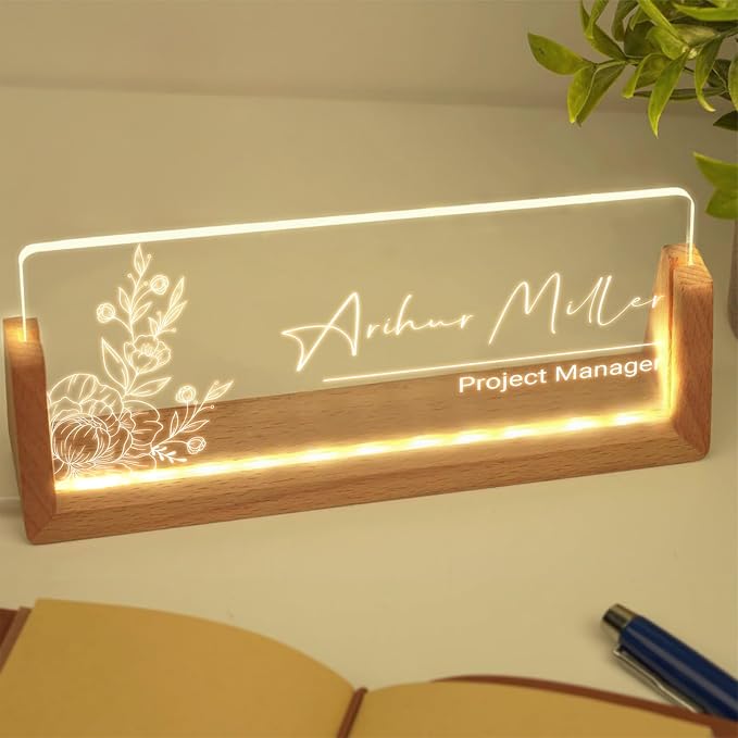 Custom Name Plate for Desk - Image 3