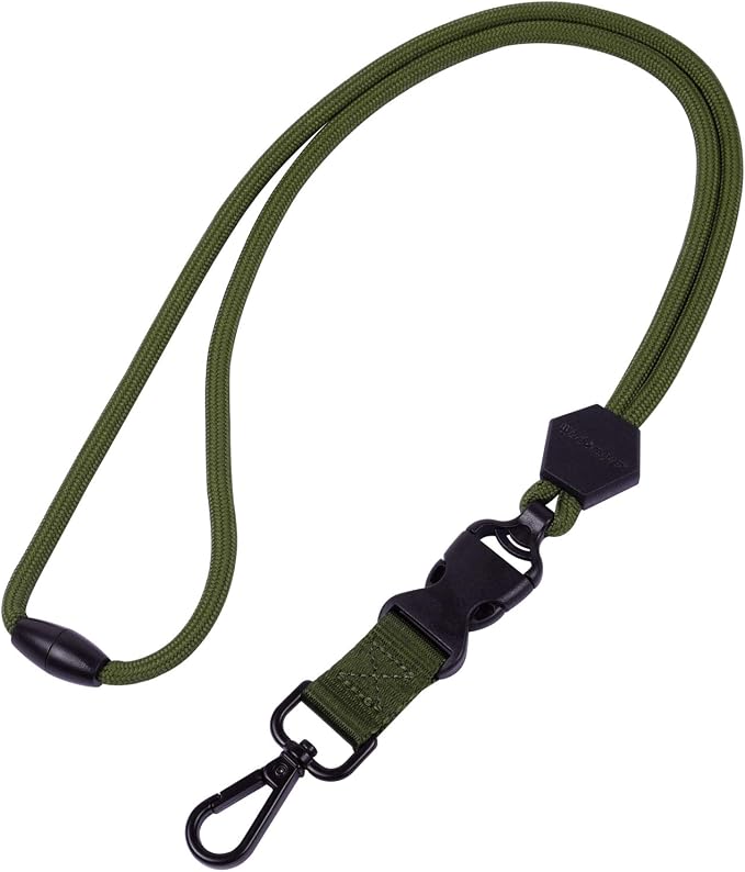 Wisdompro 2 Pack of 23 inch Durable Round Cord Heavy Duty Lanyard - Image 2