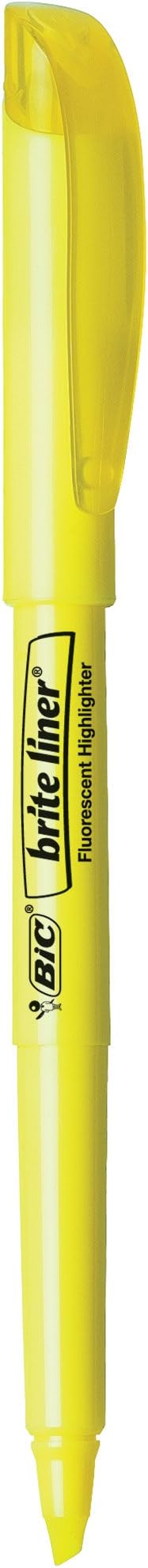 BIC Brite Liner Highlighter, Chisel Tip - Image 2
