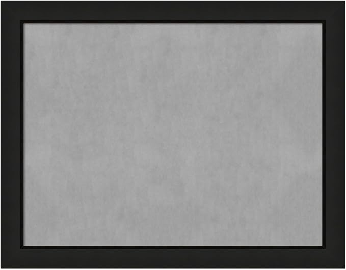 Amanti Art Black Framed Magnetic Board 21x27 Medium Vision Board by AmantiArt