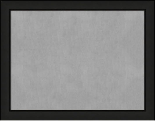 Amanti Art Black Framed Magnetic Board 21x27 Medium Vision Board by AmantiArt