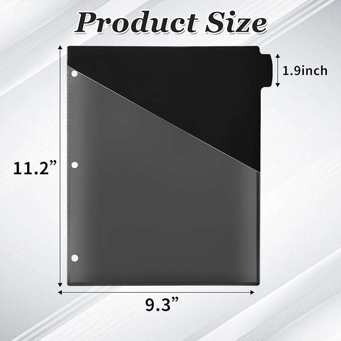 Epakh 48 Pcs Binder Dividers for 3 Rings Binders Index Dividers - Image 2