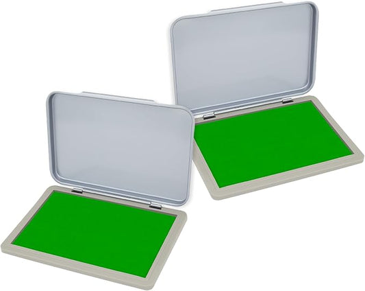 2 Pack Metal Case Stamp Pad Medium Size by ZIGEL