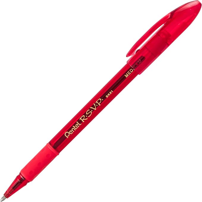 Pentel RSVP Ballpoint Pen, Medium Line - Image 2