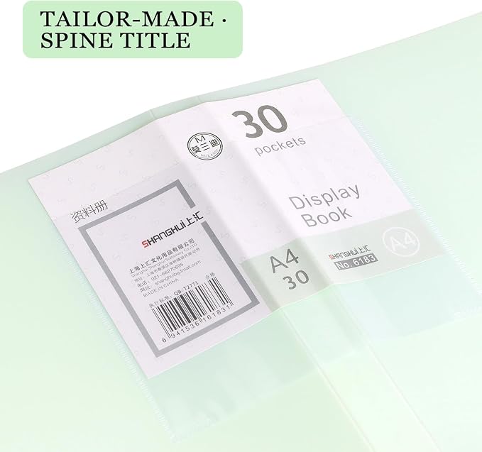 Tamaki Binder with Plastic Sleeves - Image 4