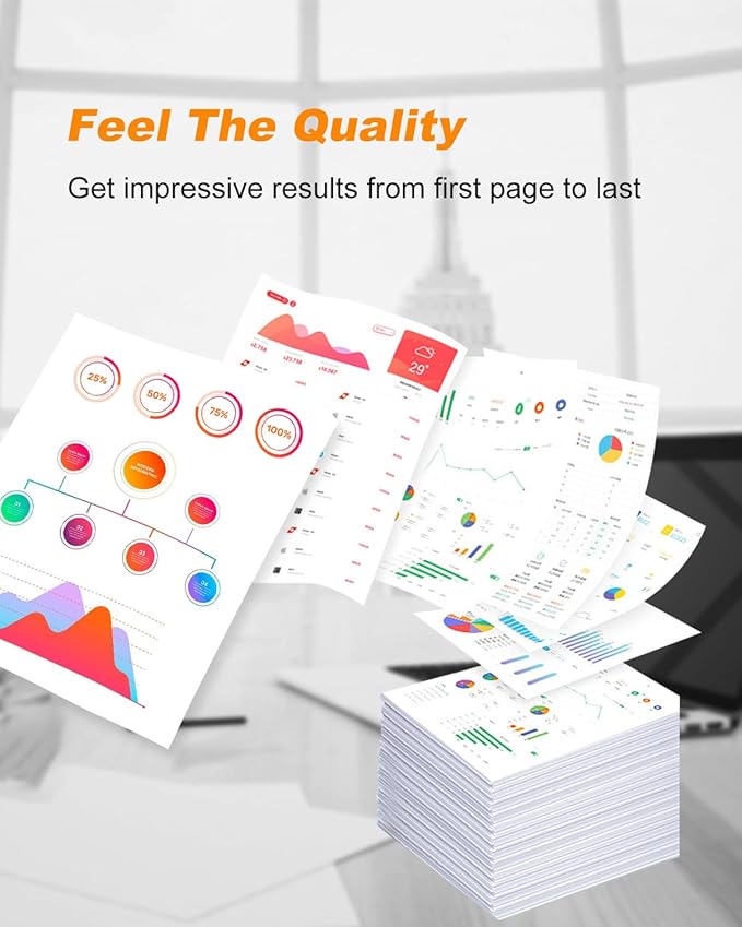 232XL Ink Cartridges Combo Pack Remanufactured Replacement for Epson 232 Ink Cartridge for Epson 232 232XL Ink Cartridges for Epson Printer Epson XP-4205 XP-4200 WF-2930 WF-2950 Printer (5 Pack-DeskLoop Office