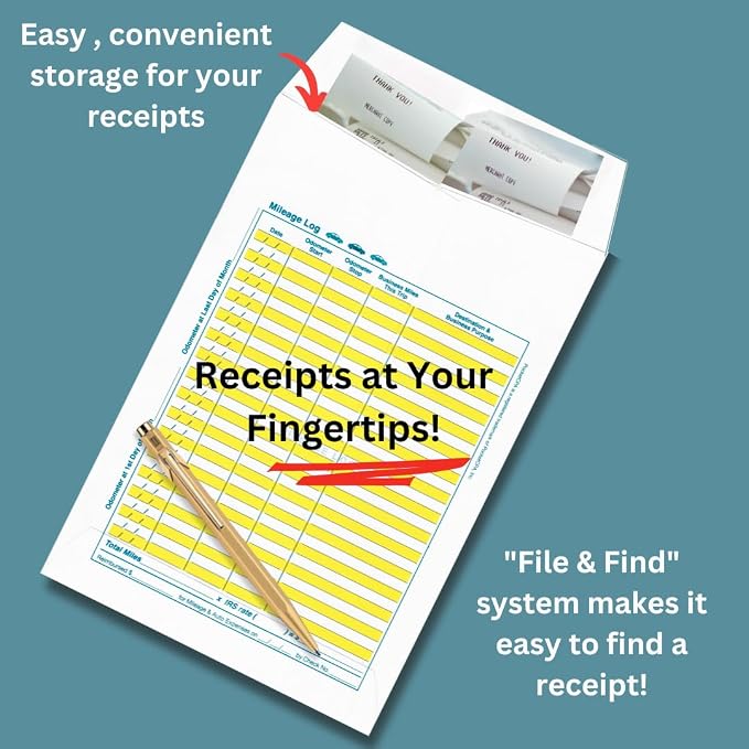 3-in-1 Receipt Organizer Envelopes - Image 6