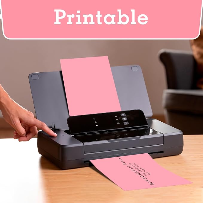 A9 Envelopes Pink 5.75x8.75 Invitation Envelopes Self Seal Pack of 50 Blank - Image 4