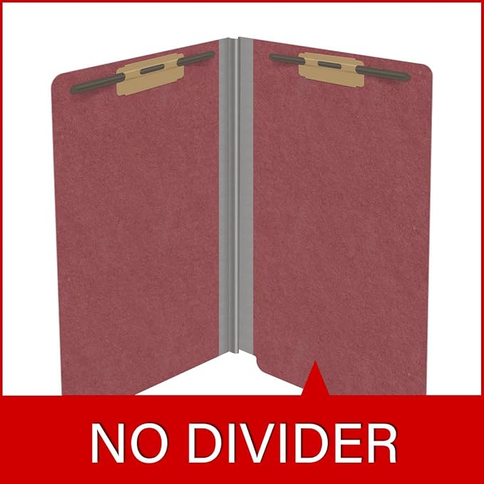 Ecom Folders End Tab Pressboard File Folders | Legal Size 25 Pt Stock - Image 8
