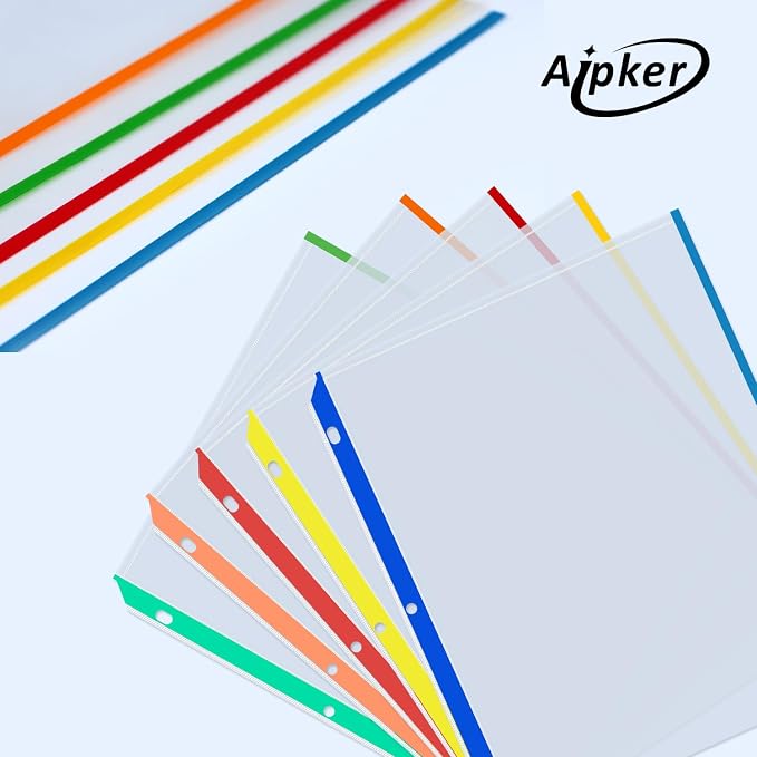 Sheet Protectors, Aipker Plastic Page Protectors - Image 3