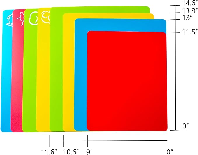 Flexible Cutting Board mats, Plastic Cutting Boards - Image 3