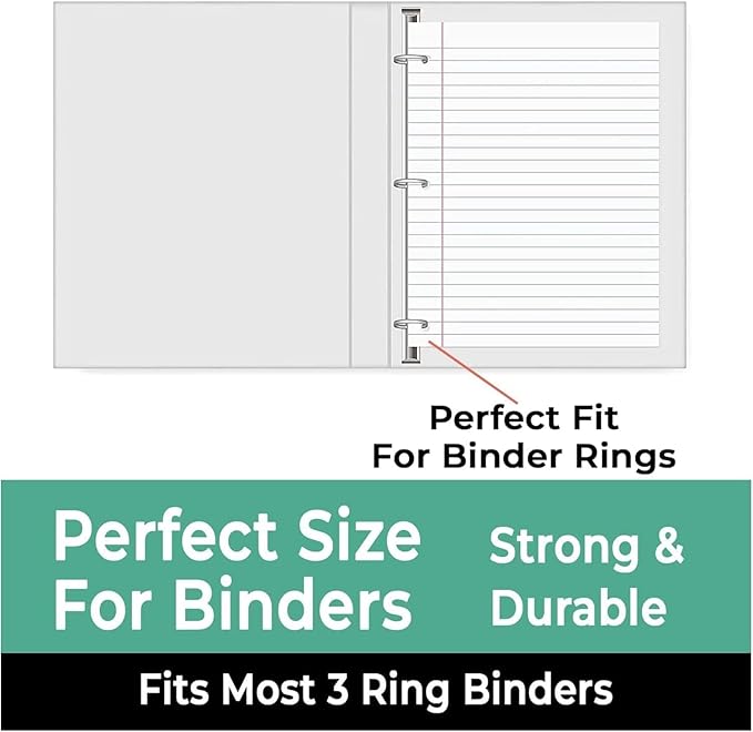 1152 Pack (Pallet) Loose Leaf Paper Bulk, 172800 Sheets, College Ruled, 150 Sheets/Pack, 8 x 10.5", Pallet of Filler Paper, 3 Hole Punched,56 Gsm Thick Paper, School & Office,4-7 Days Transit