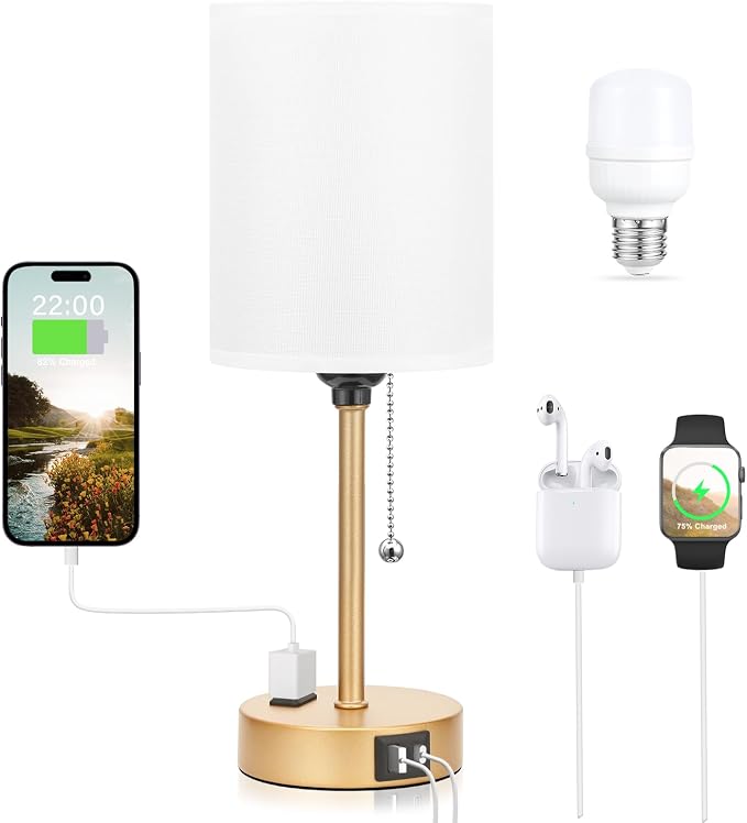 Dicoool Small Bedside Lamps 3 Color Modes - Image 8