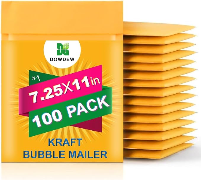 Kraft Bubble Mailers Mailing Packing Envelopes #1 by Unknown