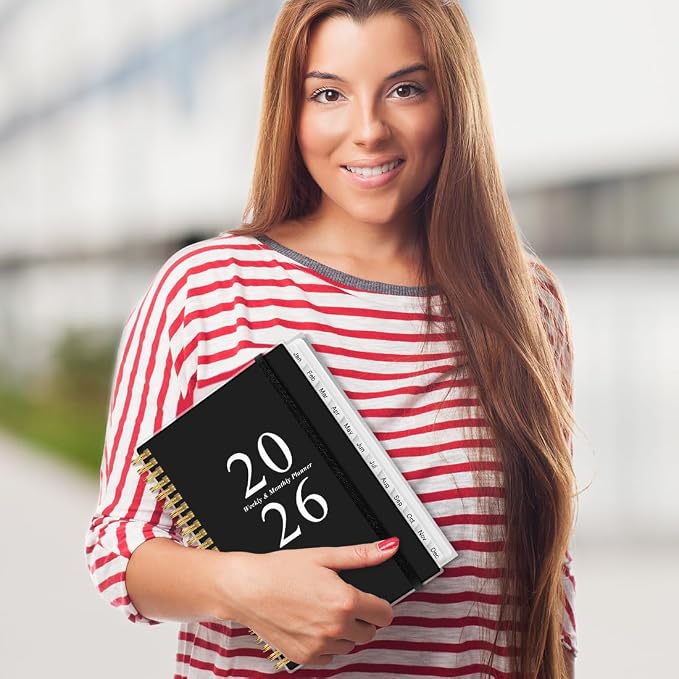 2026 Planner - A5 Weekly & Monthly Planners Spiral Bound, January 2026 - - Image 7