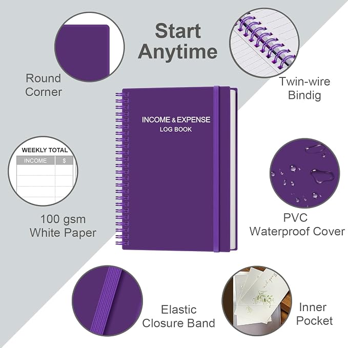 Heveboik Income & Expense Log Book - Image 2
