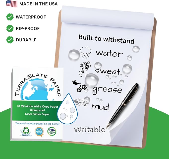 TerraSlate Printable Waterproof Paper - Image 8