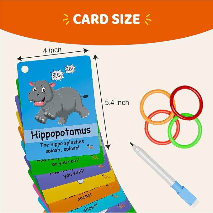 STUDYKEY ABC Flash Cards for Toddlers 1-3–First Words, Alphabet Flashcards - Image 9