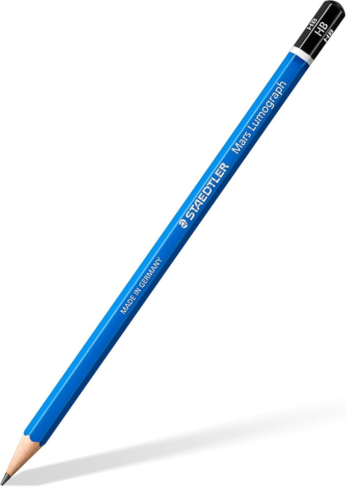 STAEDTLER Mars Lumograph Drawing Pencils: Set of 24 in Metal Case - Image 4