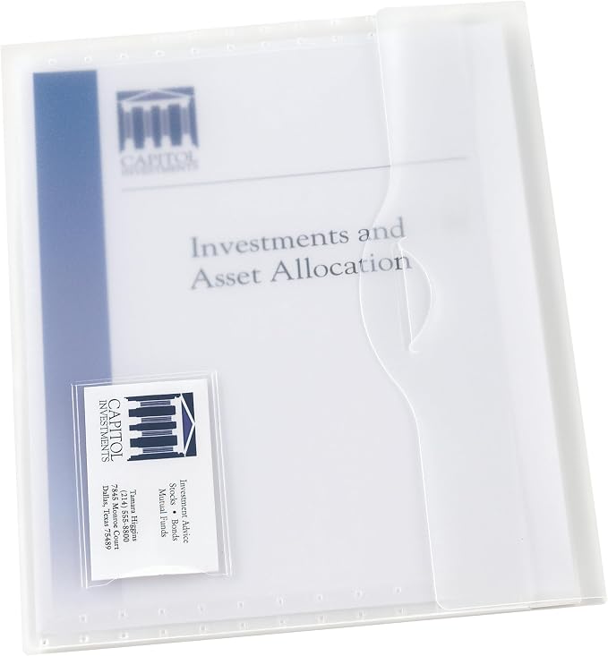 Avery Translucent Document Wallet, Holds Up to 50 Pages, 12 Wallets - Image 7