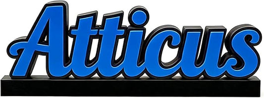 Custom 3D Desk Name Plate, Personalized Name Sign by Customizedbee