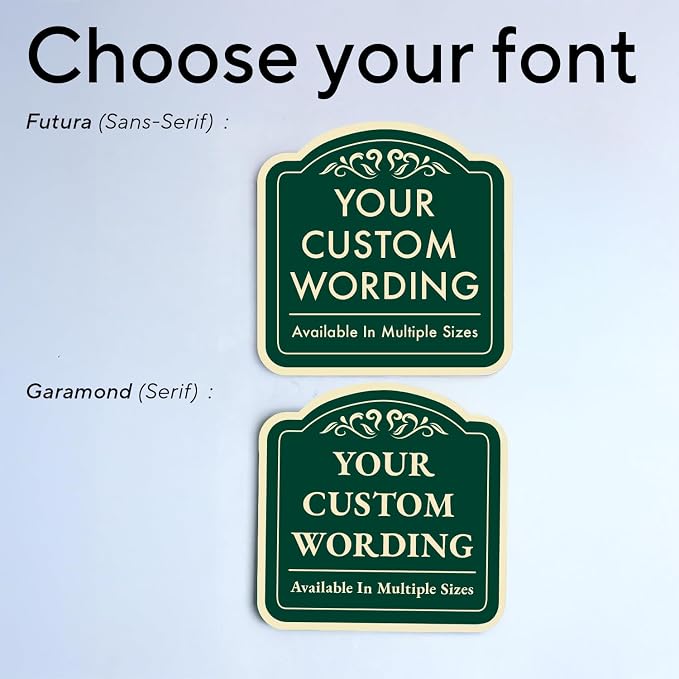 Custom Personalized Metal Signs - Image 9
