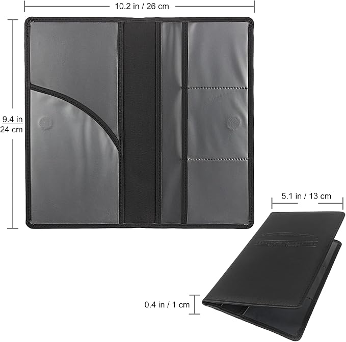 LumiMokki Premium Car Registration & Insurance Card Holder - Image 2