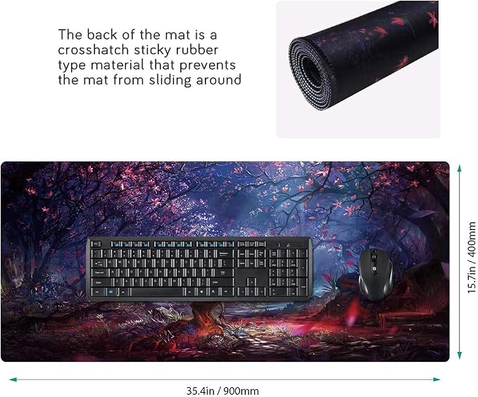 XXL Professional Large Mouse Pad & Computer Game Mouse Mat - Image 2