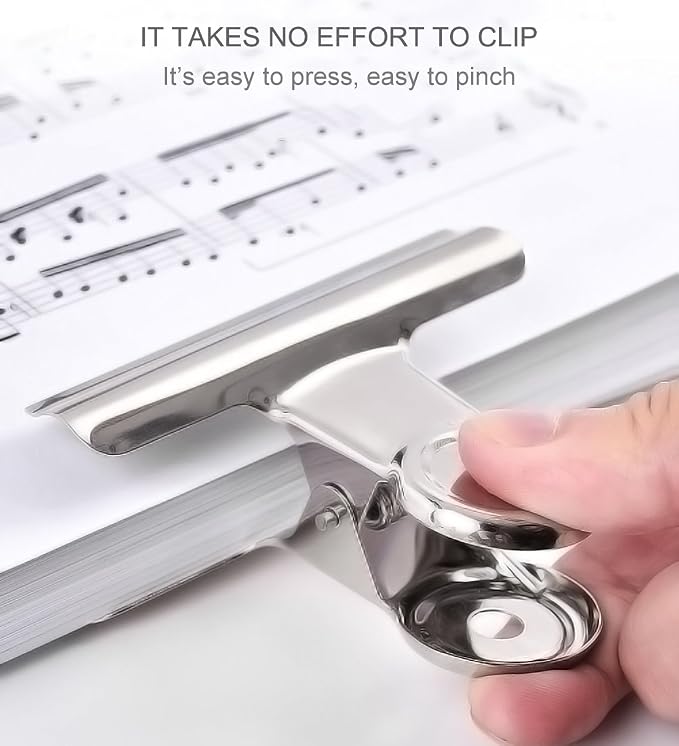 Coideal Silver Metal Hinge Clips - Image 7