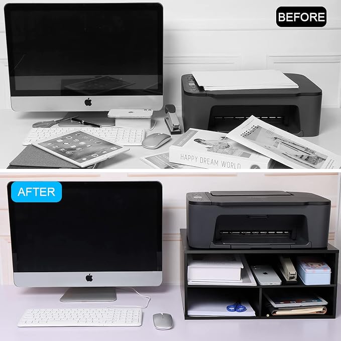 EMERIT Printer Stand for Desk - Image 2