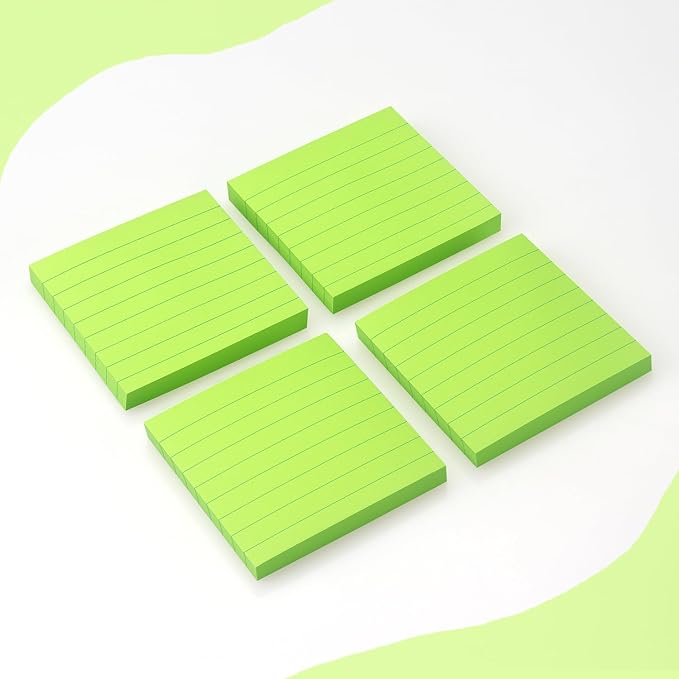 Lined Sticky Notes 3x3 Sticky Notes - Image 3