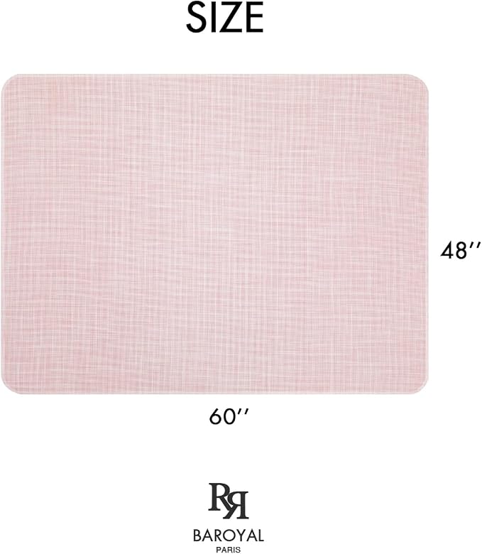 BARoyal Office Chair Mat for Hardwood Floor Under Desk Computer Rolling Chair - Image 6