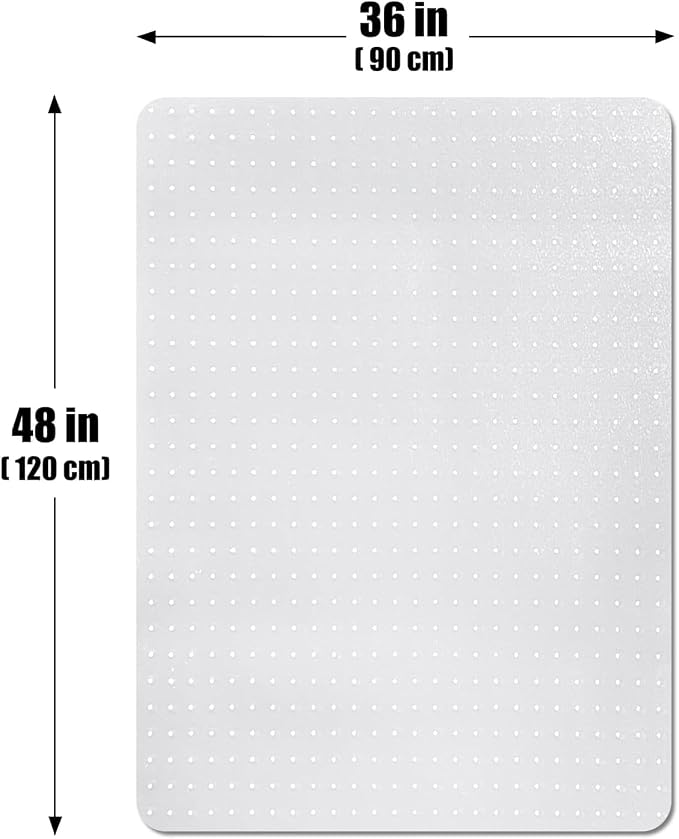 Chair Mat for Carpeted Floor, Won't Crack - Image 6