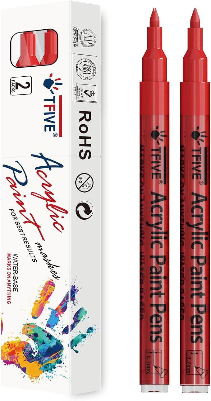 TFIVE Red Paint Pens by TFIVE%C2%AE