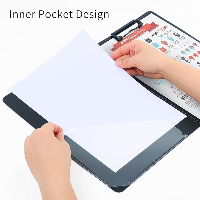 A4 Clipboard Folder, Foldable Clipboards - Image 6