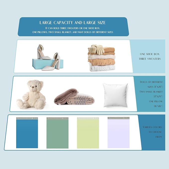 Metronic Large Poly Mailers 19x24 500Pcs, Strong Adhensive Shipping Bags - Image 5