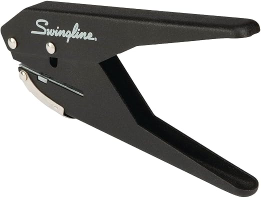 Swingline 1 Hole Punch, 20 Sheet Capacity Hole Puncher, Low Force Plier Paper - Image 3