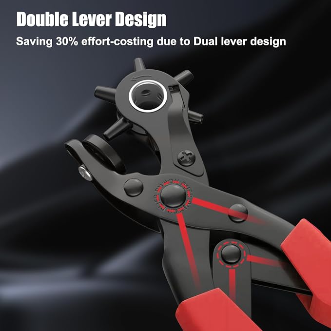 Diyife® Leather Hole Puncher, Full Set Punch Tool Kits - Image 3