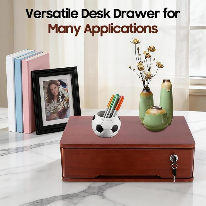 Desktop Storage Box, Desk Organizer Drawer, Desktop Organizer, Office Supplies - Image 7