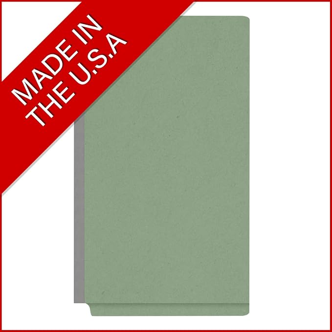 Ecom Folders Top Tab Pressboard Classification Folders | Legal Size 25 Pt Stock - Image 5