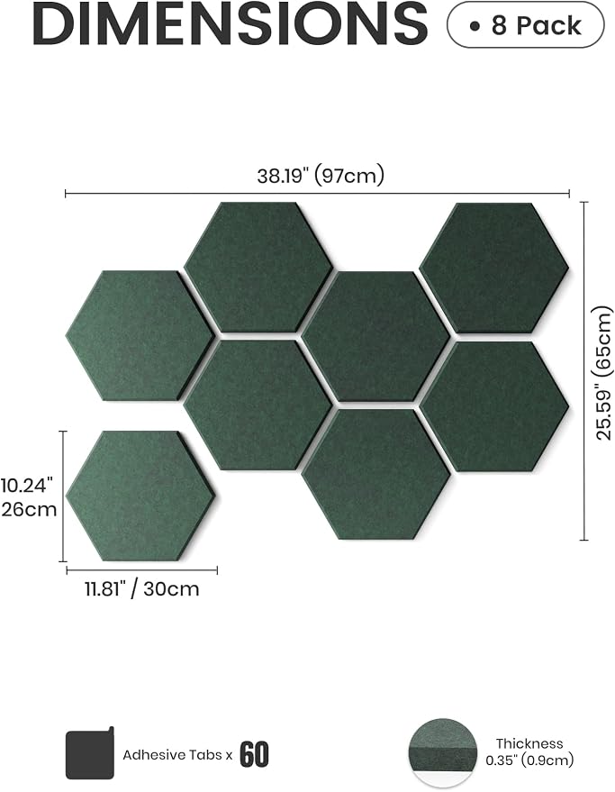 Fluxynara Hexagon Cork Board Alternative - Image 2