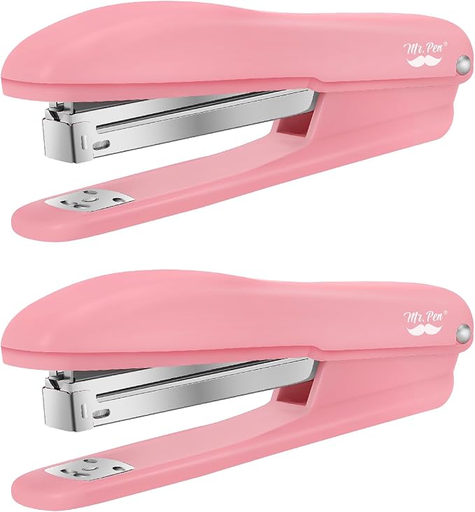 Mr. Pen- Office Stapler with Staples, 2 Pack, 200 Staples 1/4" | 20 Sheet by MrPen