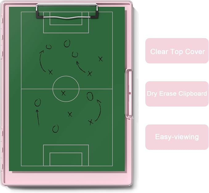 Hongri Clipboard with Storage, Heavy Duty with Dual Compartment, Smooth Writing - Image 5