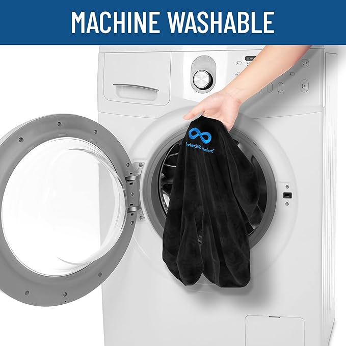 Everlasting Comfort Doctor Recommended Memory Foam Seat Cushion for Office Chairs & Car Seat - Ergonomic Office Desk Accessories for Tailbone Pain Relief, Sciatica & Back Support-DeskLoop Office