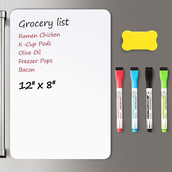 1 Pack Magnetic Dry Erase Board Sheet by VITEVER