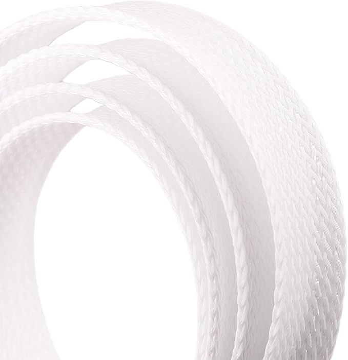 25ft PET Expandable Braided Cable Sleeve 1/2inch Pet Braided Cable Sleeve - Image 2