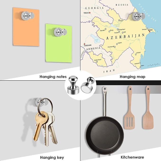 Refrigerator Magnet Push Pin - Image 6